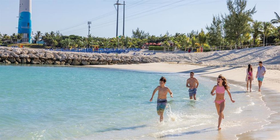 Great Stirrup Cay ,  isla privada de Norwegian Cruise Line (NCL) en las Bahamas.