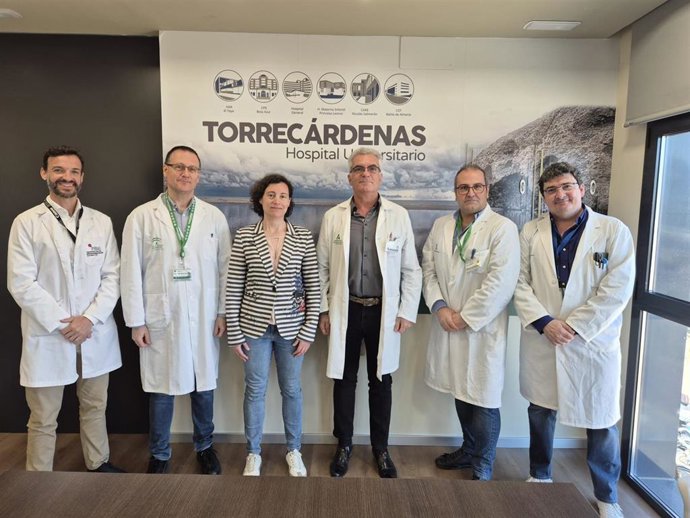 Participantes en la sesión formativa sobre patentabilidad de invenciones biotecnológicas celebrada en el Hospital Universitario Torrecárdenas de Almería.