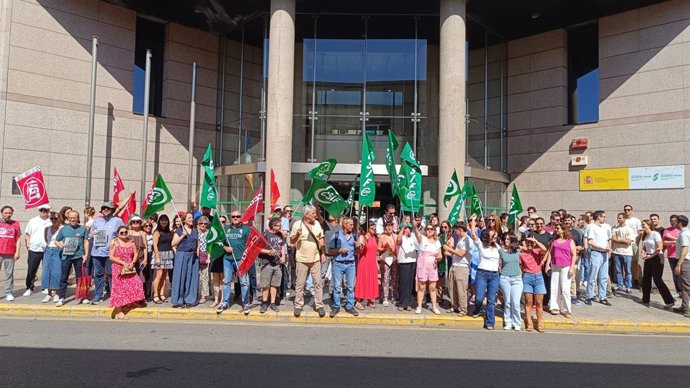 Imatge de la protesta