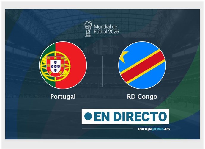 Onces Iniciales confirmados: Portugal - RD Congo: resumen y estadísticas del partido de la jornada 1 de Copa Mundial de la FIFA