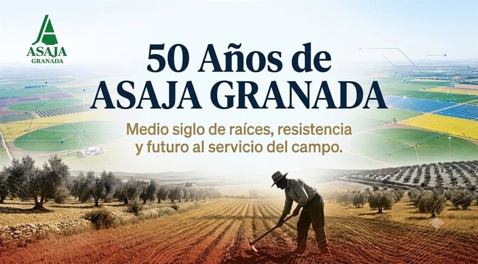 Asaja Granada celebra el próximo 22 de junio su asamblea general y da el pistoletazo de salida a los actos de su 50 aniversario.