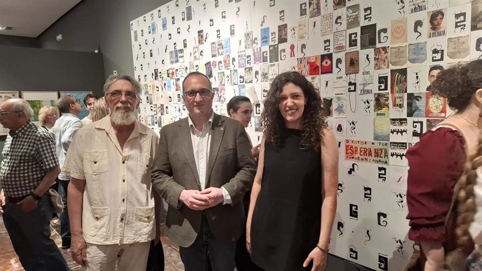 Inauguración de la exposición.