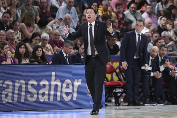 Xavi Pascual, entrenador del FC Barcelona.