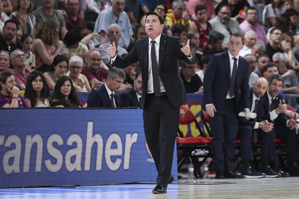 Xavi Pascual, entrenador del FC Barcelona.