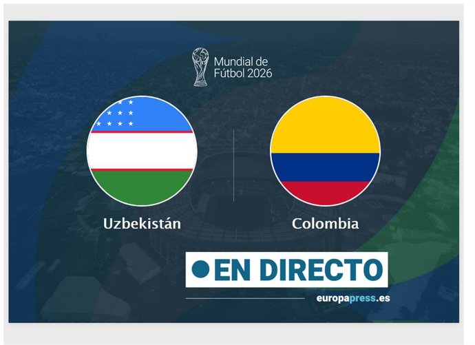 Onces Iniciales probables: Uzbekistán - Colombia: resumen y estadísticas del partido de la jornada 1 de Copa Mundial de la FIFA