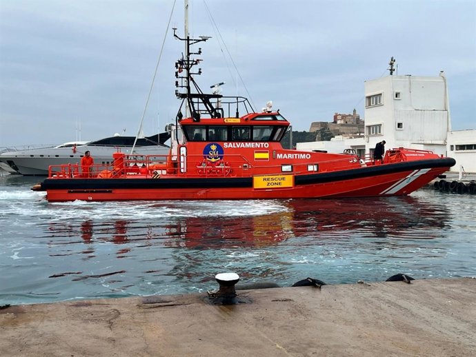 Archivo - Embarcación de Salvamento Marítimo en Ibiza.