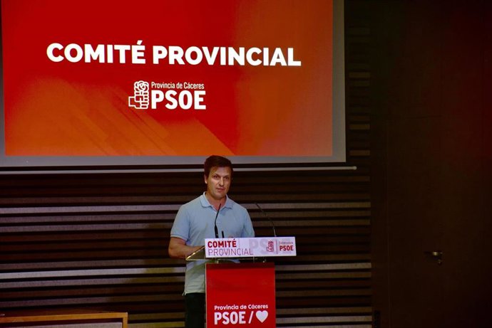 Fernando García Nicolás, nuevo presidente del PSOE provincia de Cáceres