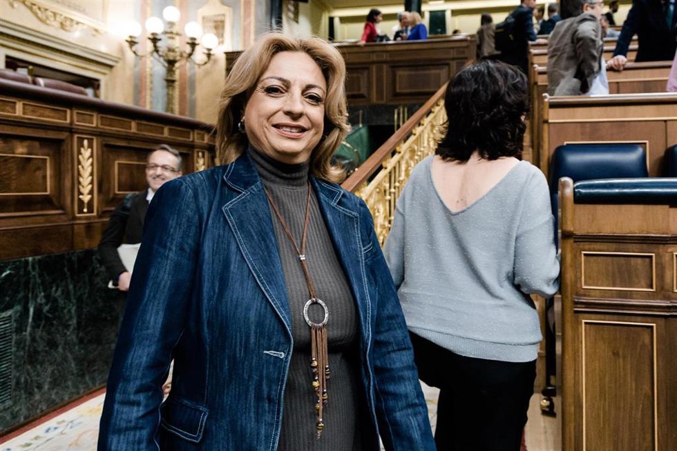 Archivo - La diputada de Coalición Canaria, Cristina Valido.