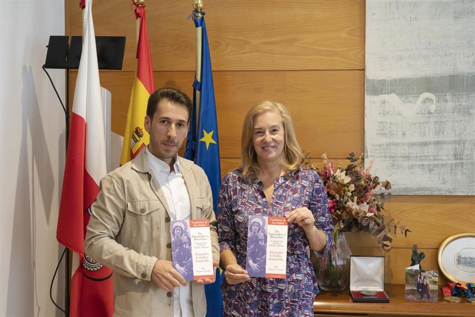 Presentacion de Los Cuadernos de San Rafael de la conferencia de Alejandro Ceballos sobre el músico cántabro Nicolás Alfonso