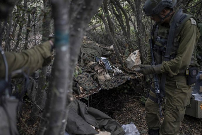 Archivo -  Arxiu - Militars israelians a la localitat libanesa de Naqoura, al sud del Líban