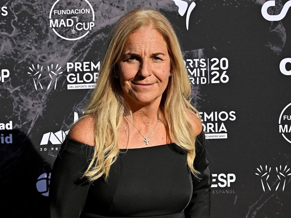 Arantxa Sánchez Vicario en los Premios Gloria del Deporte Iberoamericano celebrados este miércoles en Madrid