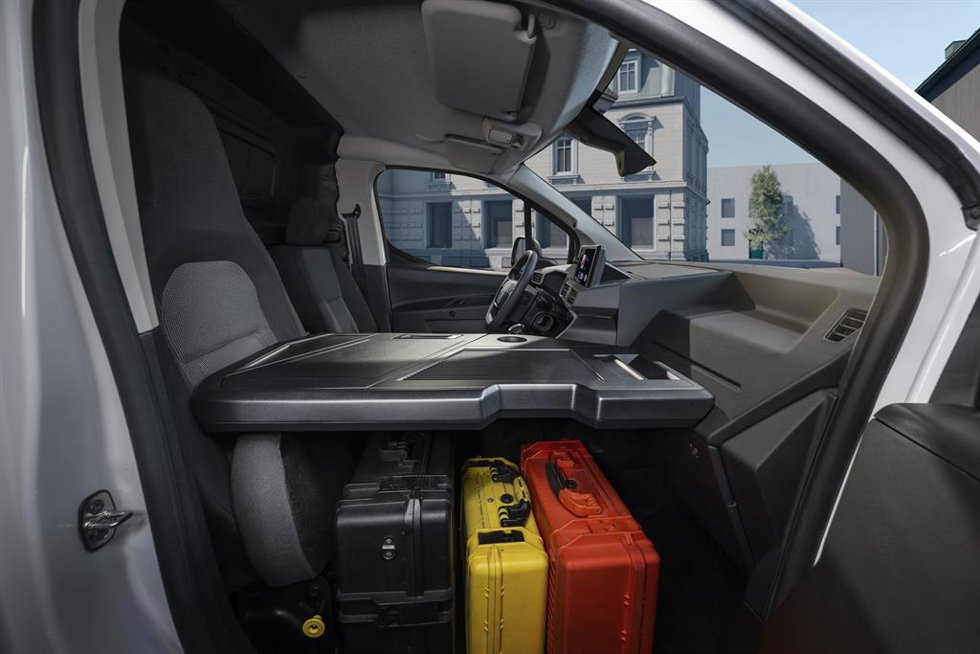 Interior del nuevo Citroën Berling Van First