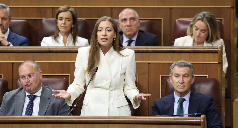 La portavoz del PP en el Congreso, Ester Muñoz.
