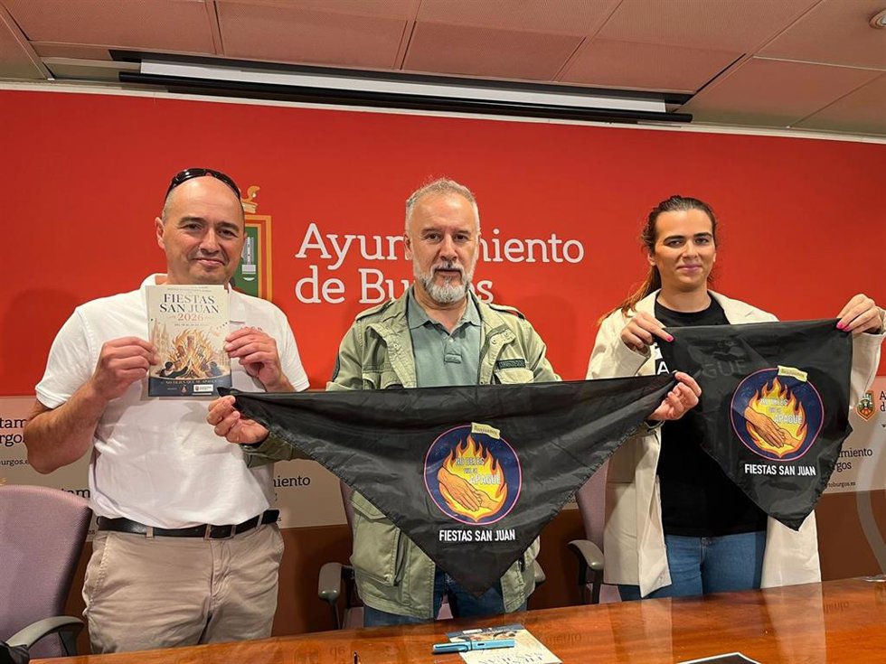 Presentación de las fiestas del barrio burgalés de San Juan.