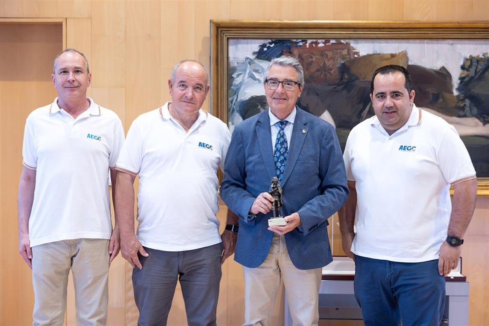 Reunión de Salado con la Asociación Española de Guardias Civiles