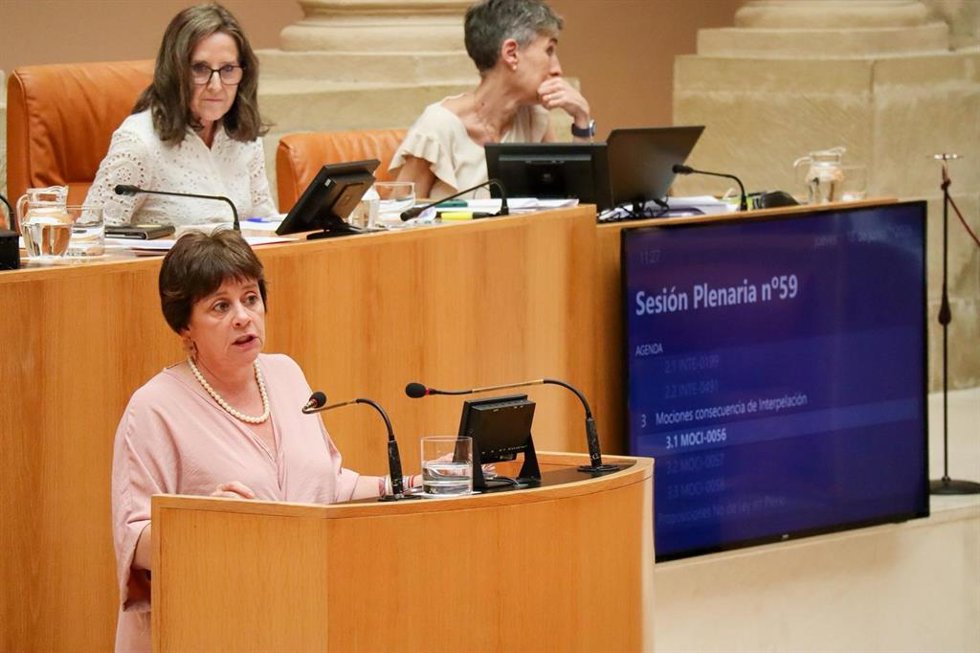La diputada de IU, Henar Moreno