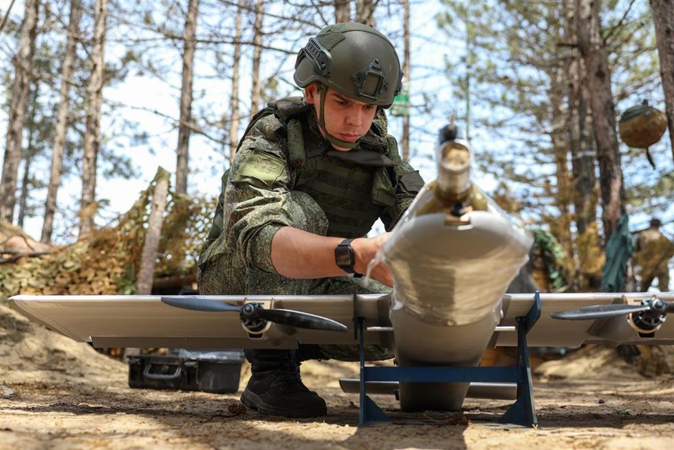 Un militar del Ejército de Rusia en la provincia ucraniana de Jersón, parcialmente ocupada en el marco de la invasión desatada en febrero de 2022 (archivo)