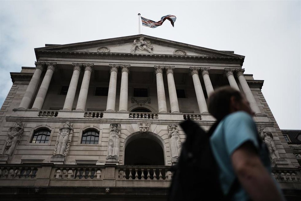 Archivo - Sede del Banco de Inglaterra.
