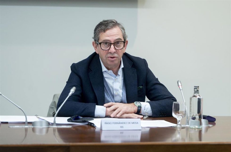 Archivo - El presidente del Instituto de Estudios Económicos (IEE), Íñigo Fernández de Mesa, en una imagen de archivo