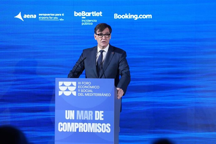 El president de la Generalitat de Catalunya, Salvador Illa