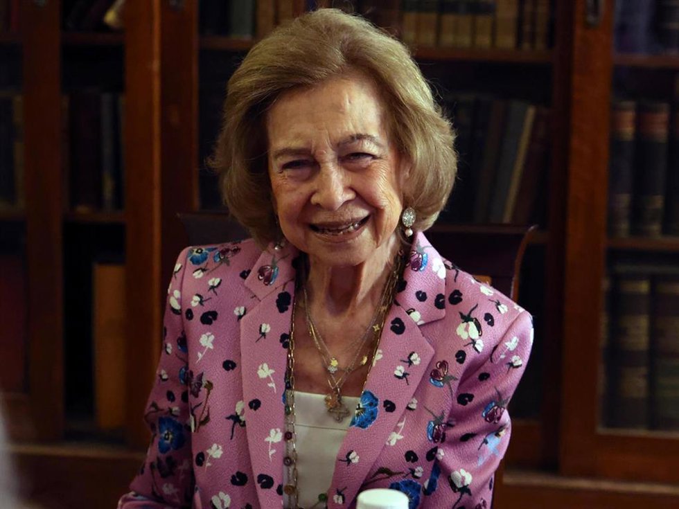 Doña Sofía ha retomado su agencia oficial coincidiendo con la vuelta del Emérito a España