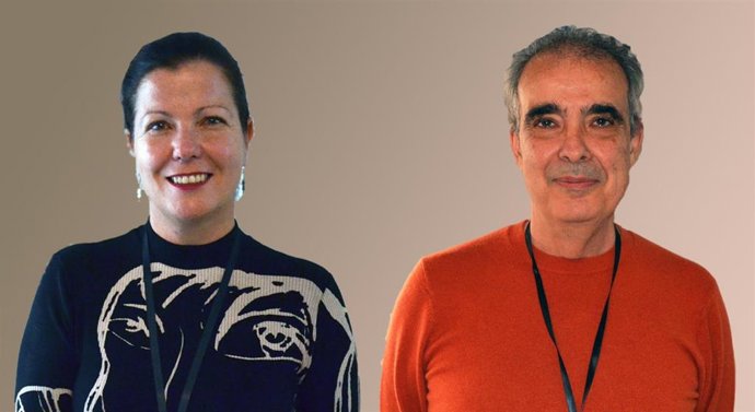 Los investigadores a cargo del estudio, Laura Vallejo y Carl Llor.