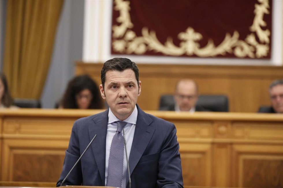 El diputado de Vox Luis Blázquez