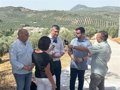 Los trabajos de reparación de caminos rurales de Rute (Córdoba) afectados por las borrascas están ejecutados ya al 80%