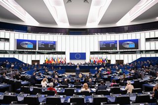 Archivo - Pleno del Parlamento Europeo en Estrasburgo (Francia)