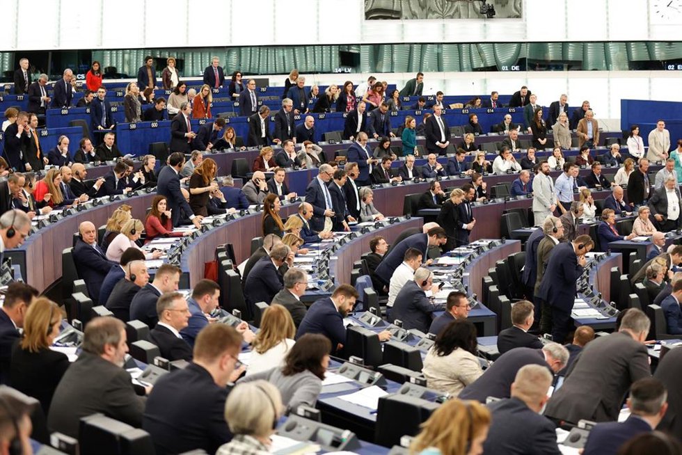 Archivo - Pleno del Parlamento Europeo en Estrasburgo (Francia)