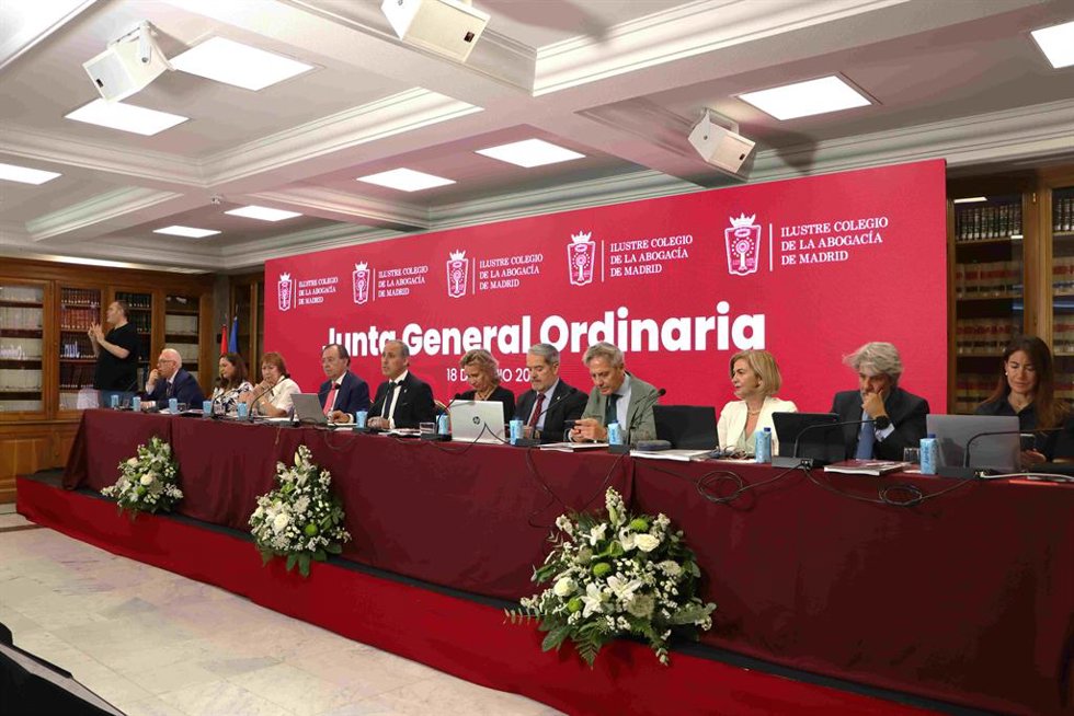 Junta General Ordinaria del Colegio de la Abogacía de Madrid