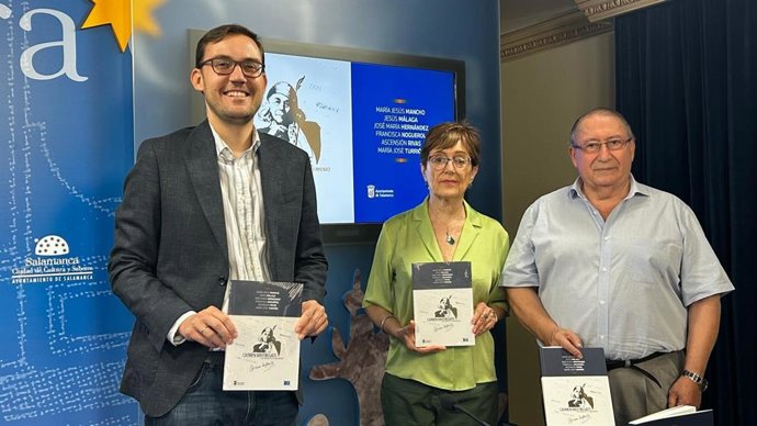 Oresentación del libro con las conferencias sobre la relación de Carmen Martín Gaite con Salamanca.