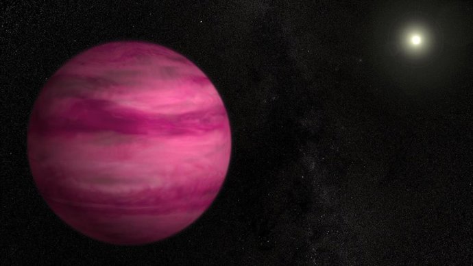 Archivo - Este exoplaneta, un gigante gaseoso llamado GJ 504b, está a unos 57 años luz de la Tierra. Los exoplanetas como este pueden ayudar a los investigadores a encontrar y medir la materia oscura.