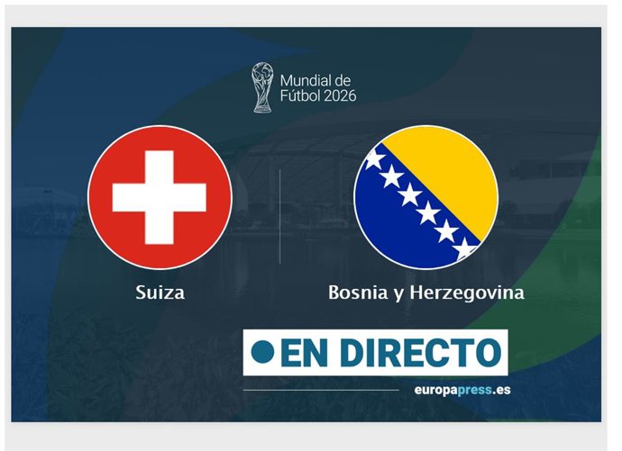 Onces Iniciales probables: Suiza - Bosnia y Herzegovina: resumen y estadísticas del partido de la jornada 2 de Copa Mundial de la FIFA
