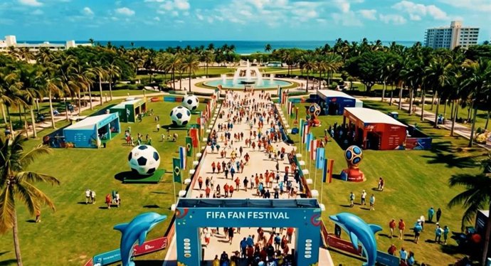 Archivo - FIFA Fan Festival Miami