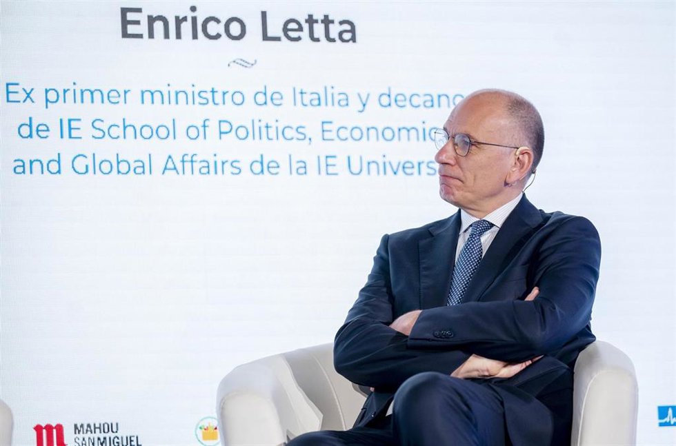 El exprimer ministro de Italia, decano de IE School of Politics, Economics, and Global Affairs de la IE University y consejero de Naturgy, Enrico Letta