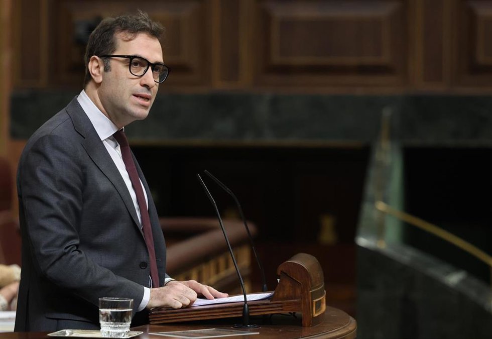 El vicepresidente primero y ministro de Economía, Comercio y Empresa, Carlos Cuerpo. 