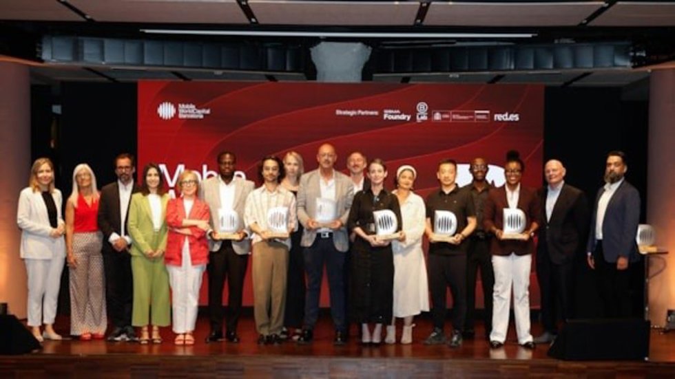 Momento de la entrega de premios