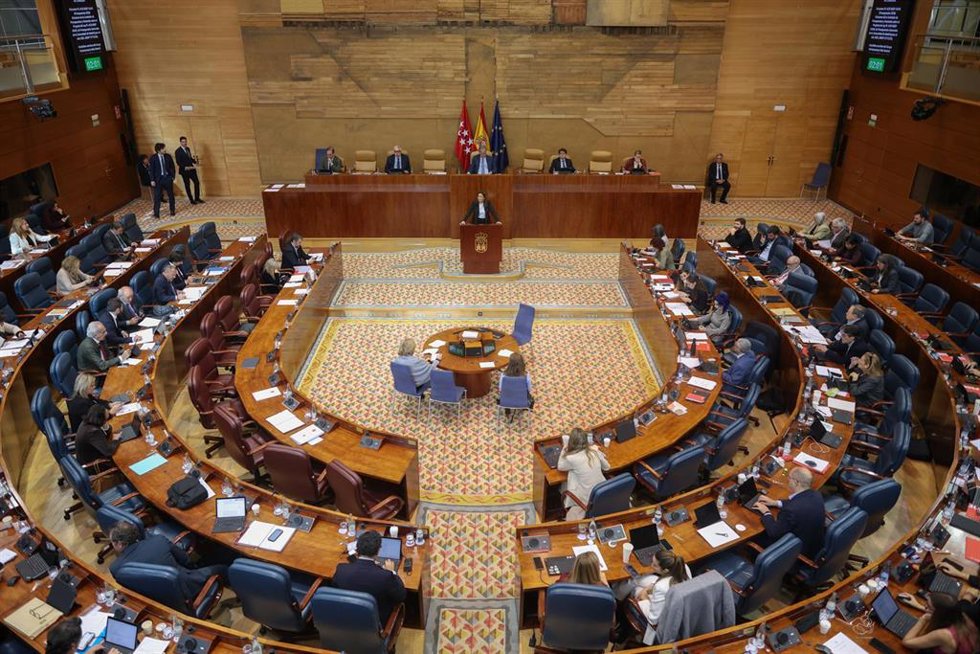 Archivo - Hemiciclo de la Asamblea durante un pleno