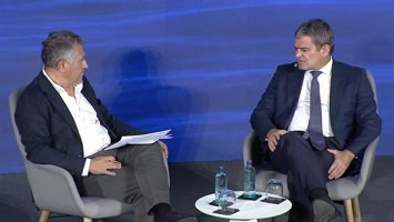 El director general Nuclear de Endesa, Gonzalo Carbó, este jueves en la segunda jornada del Foro Económico y Social del Mediterráneo