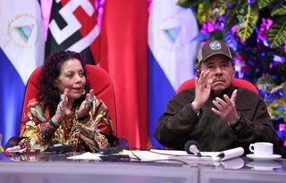 Archivo - Los presidentes de Nicaragua, Rosario Murillo y Daniel Ortega.