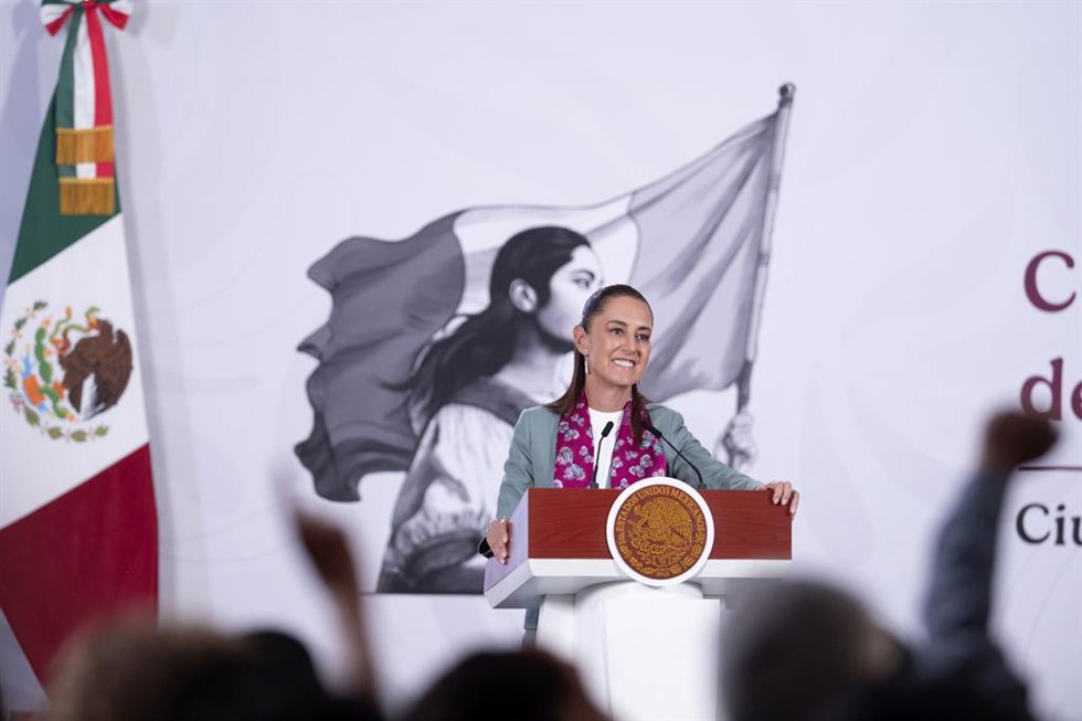Claudia Sheinbaum, presidenta de México.