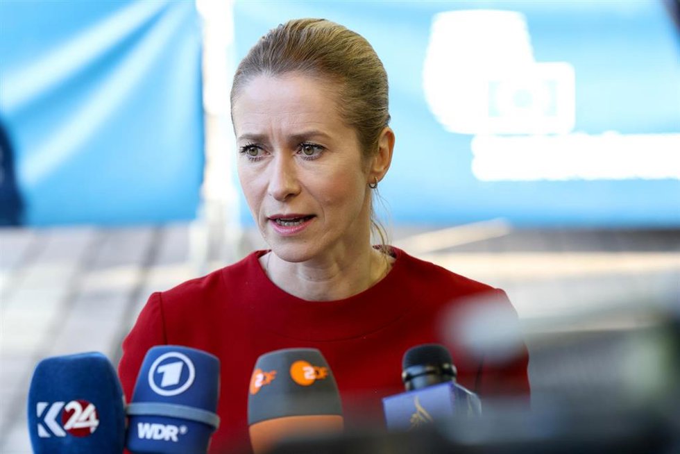 La Alta Representante de la Unión Europa para la Política Exterior, Kaja Kallas