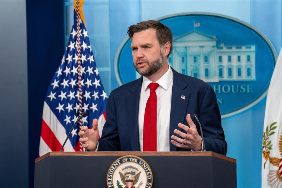 El vicepresidente de EEUU, JD Vance