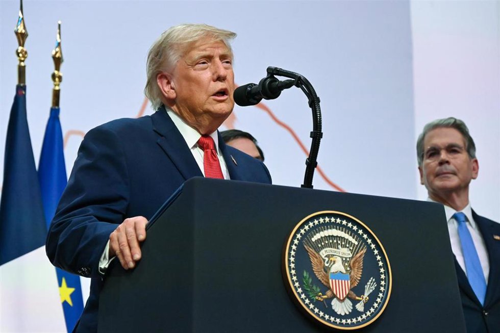 El presidente de Estados Unidos, Donald Trump