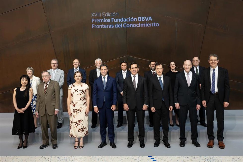 Ceremonia XVIII Premios Fundación BBVA Fronteras del Conocimiento celebrada en el Palacio Euskalduna de Bilbao