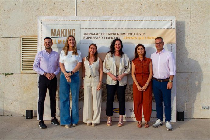 La alcaldesa de Almería, María del Mar Vázquez, en la clausura de las jornadas de liderazgo empresarial 'Making Almería'.
