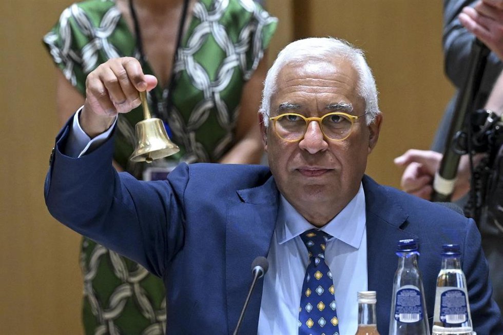 El presidente del Consejo Europeo, António Costa.