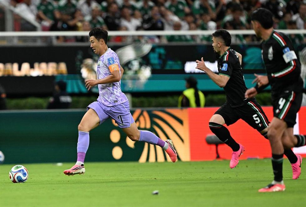GUADALAJARA, June 19, 2026  -- Son Heung-min of South Korea competes during a group A match between Mexico and South Korea at the 2026 FIFA World Cup at Guadalajara Stadium in Guadalajara, Mexico, June 18, 2026.