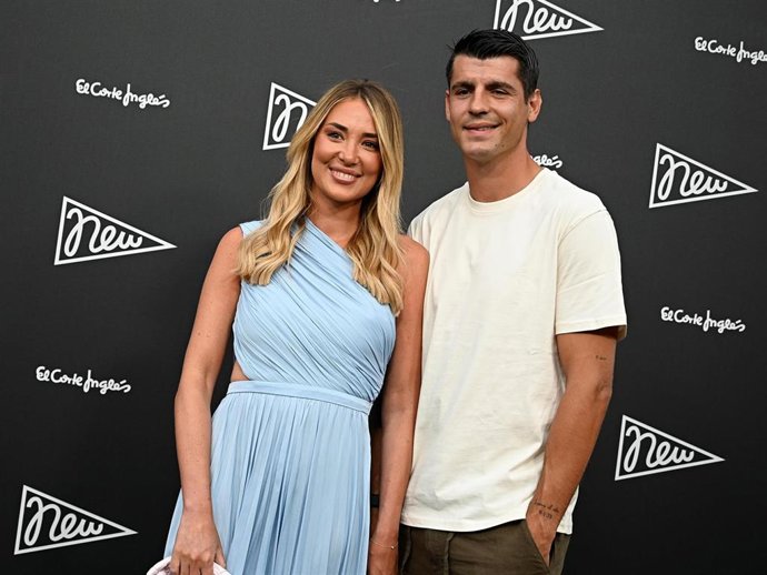 Alice Campello y Álvaro Morata